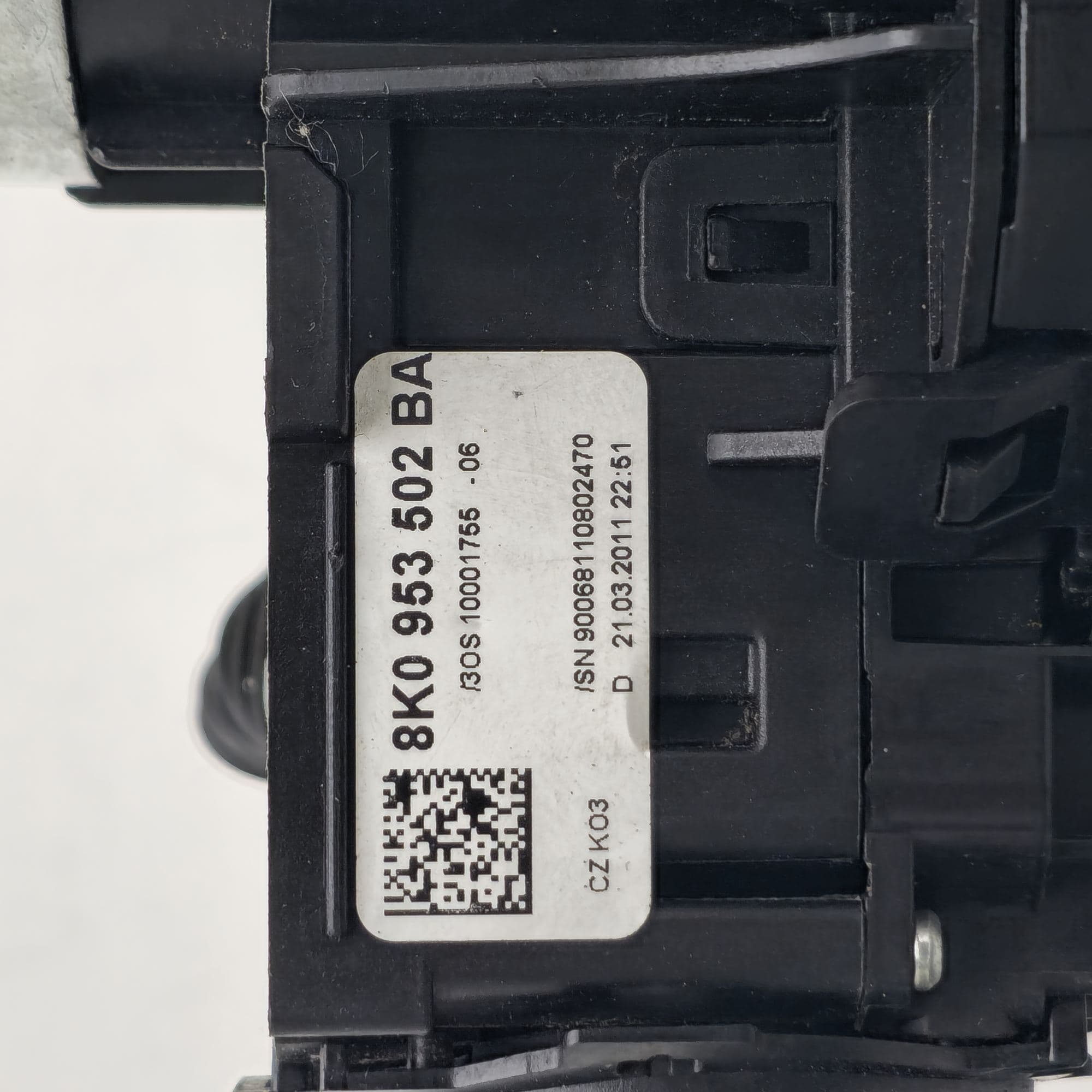 Audi Switches & Controls 8K0953502BA