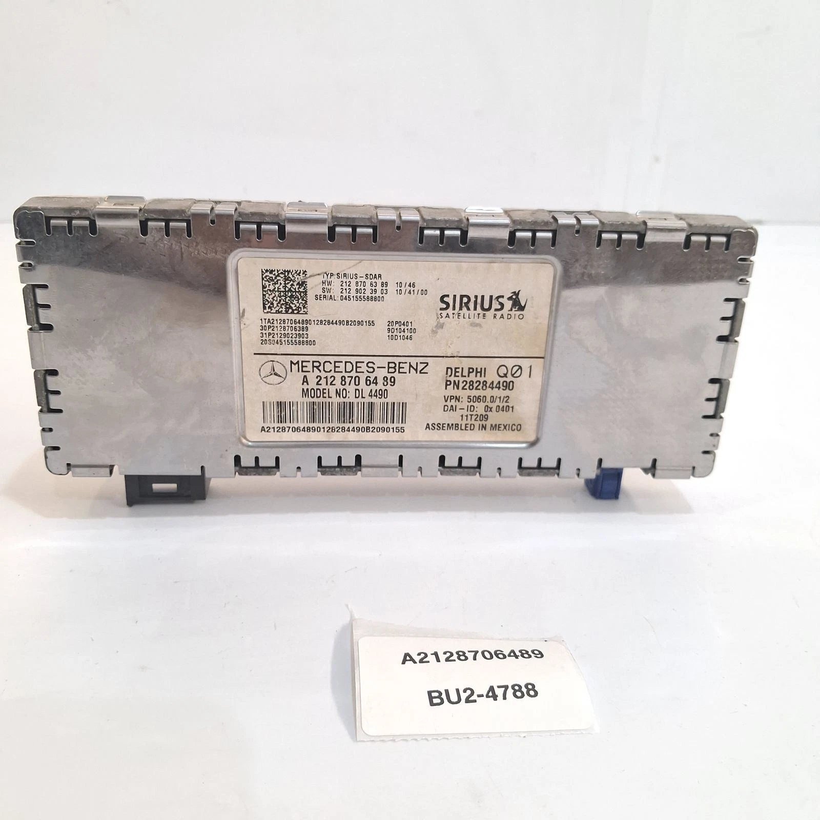 Genuine OEM Mercedes-Benz E350 Vapor Canister 2010-2011 – Part #2124700259